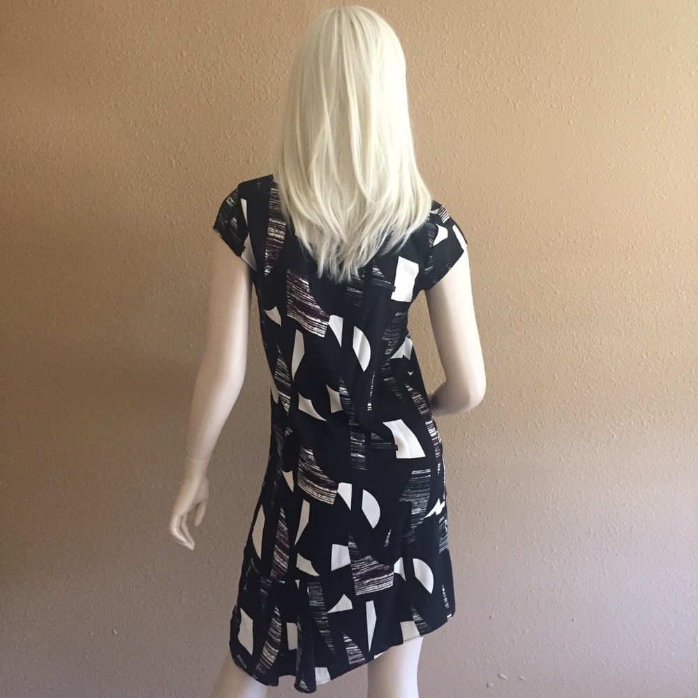 Valette Abstract Retro Dress - Picture 5 of 7